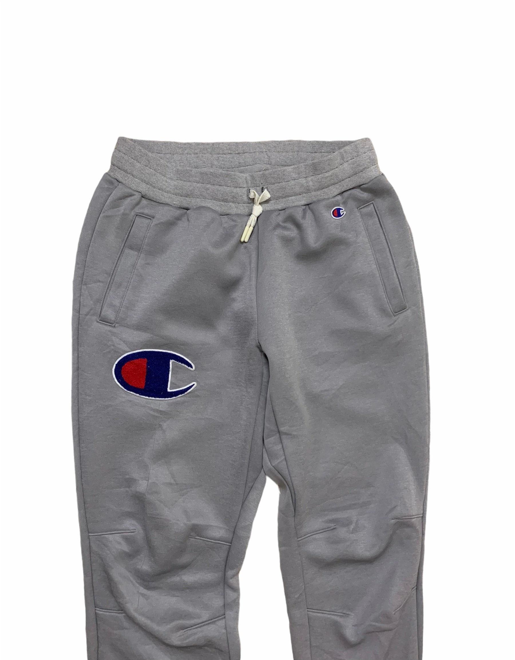 Champion sweatpants sale big logo
