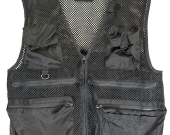 Vintage 90s Tactical Vest Multipocket Japanese Brand - Etsy Vintage 90s Tactical Vest Multipocket Japanese Brand - Etsy