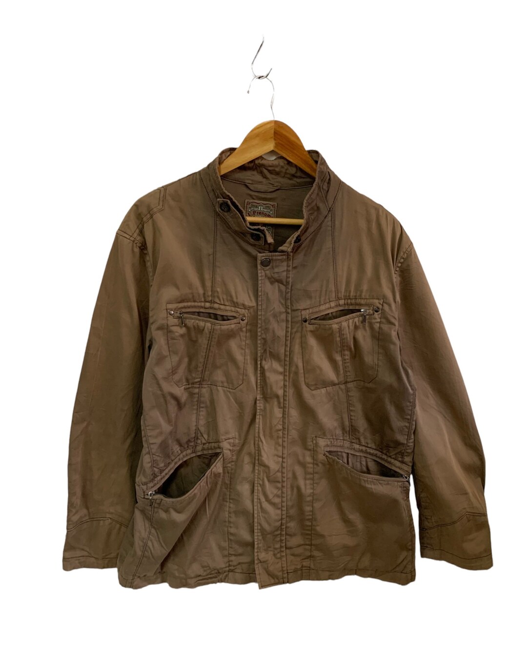 Vintage up Renoma Jacket Multipocket Rare Fashion Style Casual Wear - Etsy