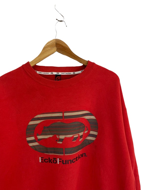 vintage ECKO FUNCTION sweatshirt big logo large s… - image 2