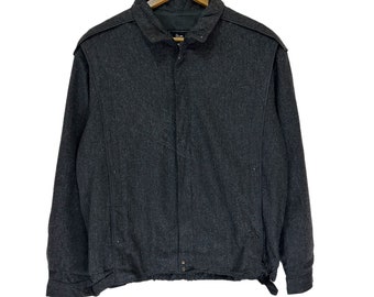 vintage wool jacket japanese brand bomber