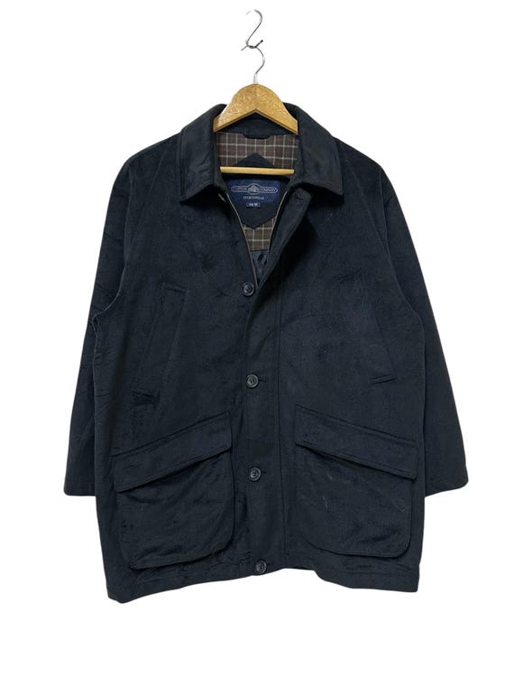 vintage cotton company sportswear worker jacket mens fashion jacket