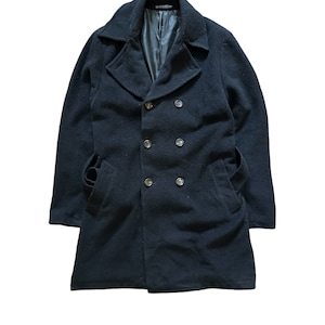 vintage 90s ined by yohji yamamoto wool jacket japan brand jacket overcoat japan
