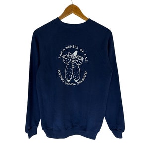 vintage college university sweatshirt musashino college womans sweatshirt made in usa jumper pullover