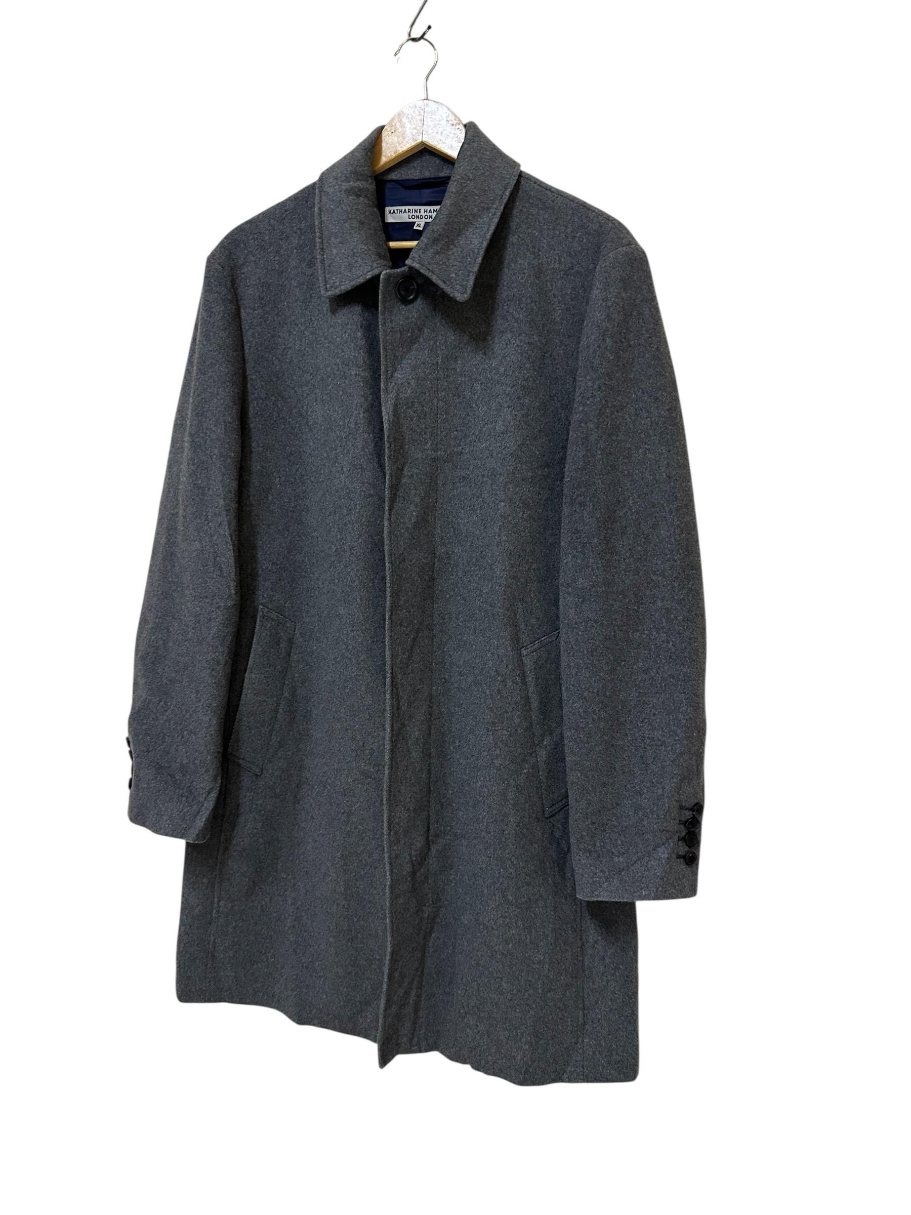 Vintage 90s Katharine Hamnett London Long Coat Wool Jacket - Etsy