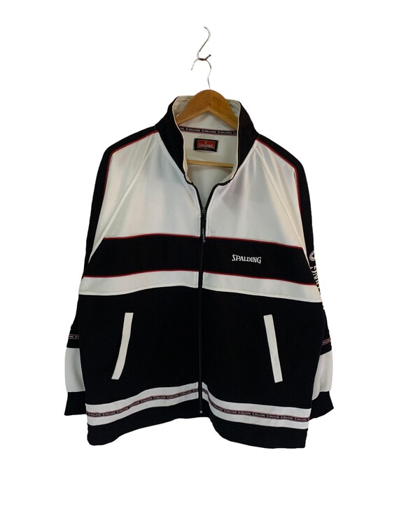Vintage 90s Spalding Tracktop Jacket Full Zipper Big Logo Vintage 90s Spalding Tracktop Jacket Full Zipper Big Logo