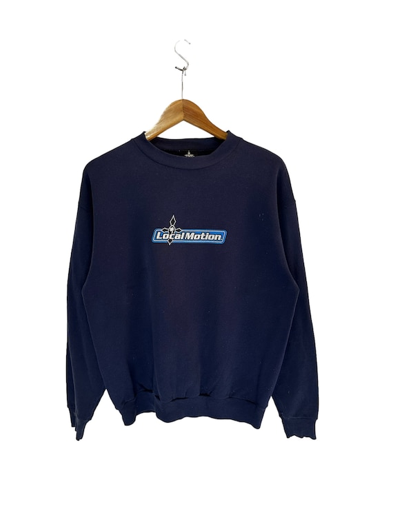 Vintage 90s Local Motion Surf Sweatshirt Jumper Pullover - Etsy