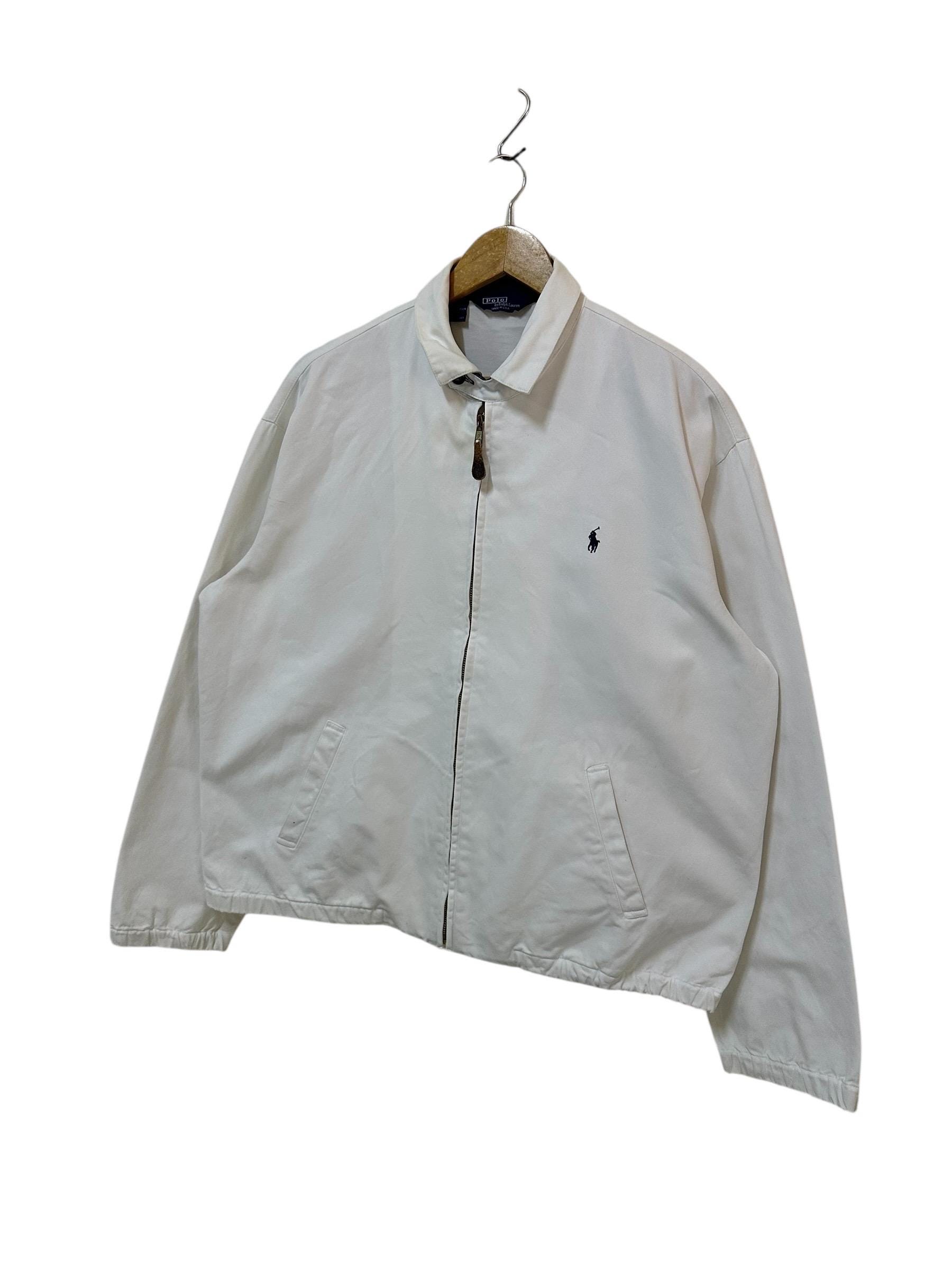 Vintage 90s Polo Ralph Lauren Harrington Jacket Made in Usa Full