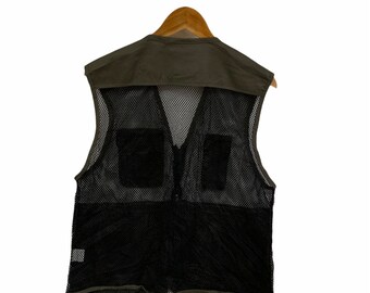 90's vintage Dead stock Huntting Vest Vintage 90s Fishing Vest Fly