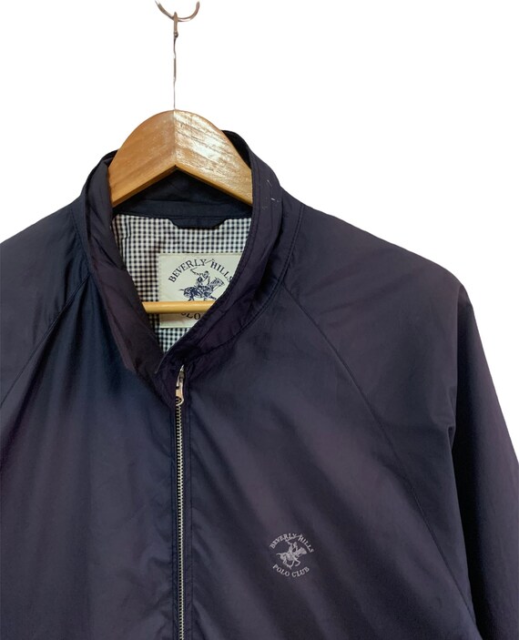 Vintage Beverly Hills Polo Club Windbreaker Jacket Small