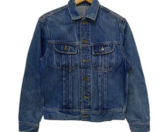 Vintage Edwin Denim Trucker Jacket,medium Size,90s Edwin Jacket