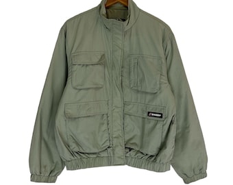 Vintage STUSSY SPORT Made in USA Embroidery Big Logo on Back