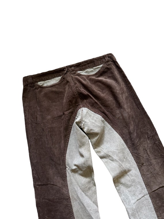 vintage corduroy pants custom rare design - image 5