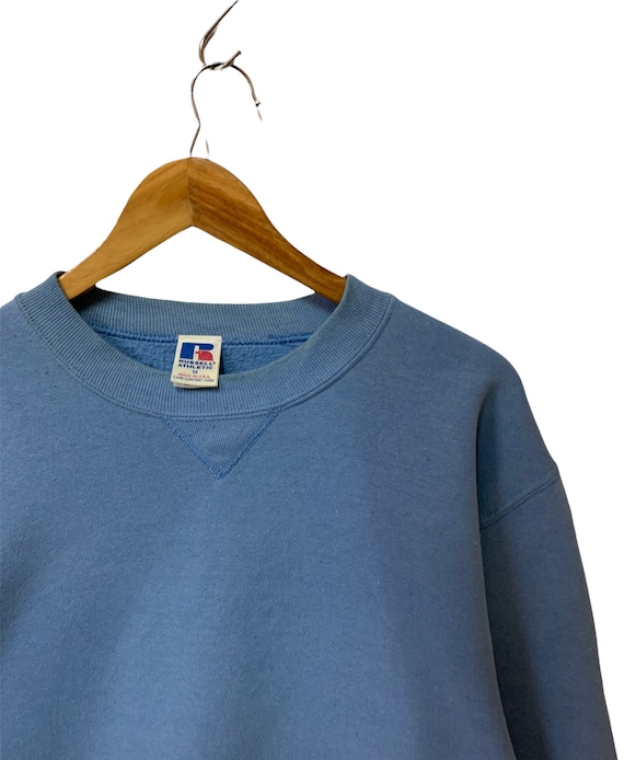 Vintage 90s Russell Athletic Sweatshirt Plain Sweashirt Medium