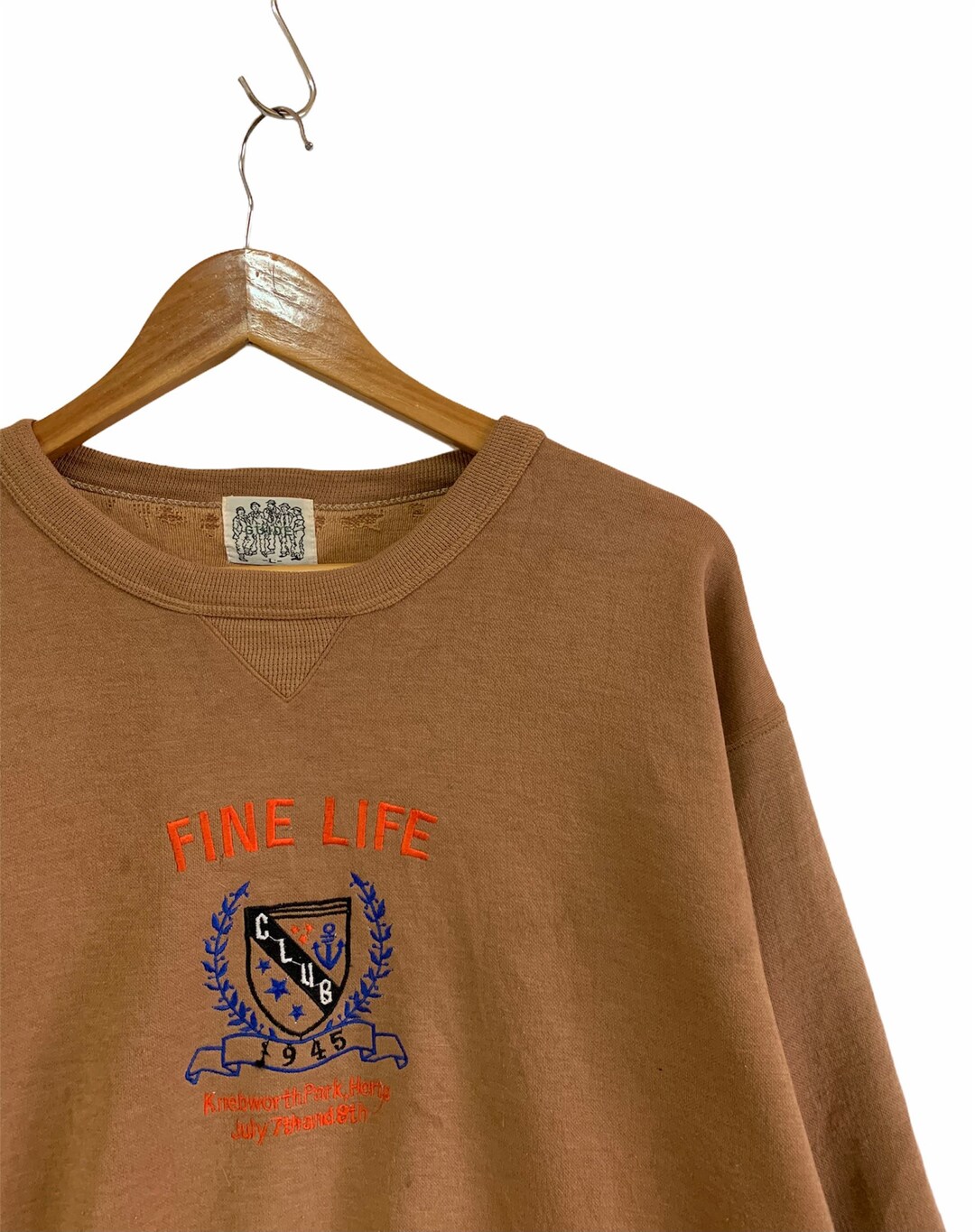 Vintage 90s Sweatshirt Knebworth Park Herth Classic Style - Etsy