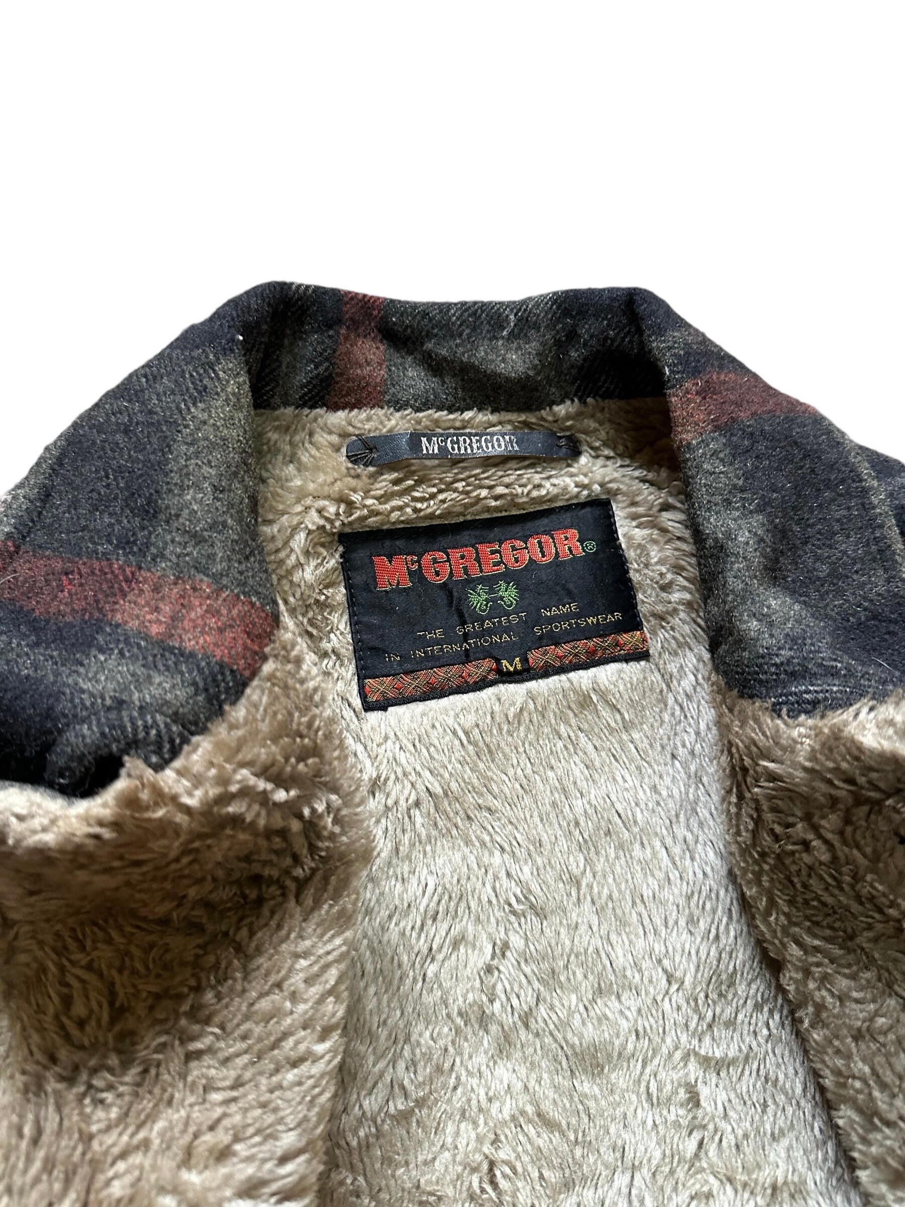 Vintage 90s Mcgregor Wool Jacket Plaid Tartan - Etsy