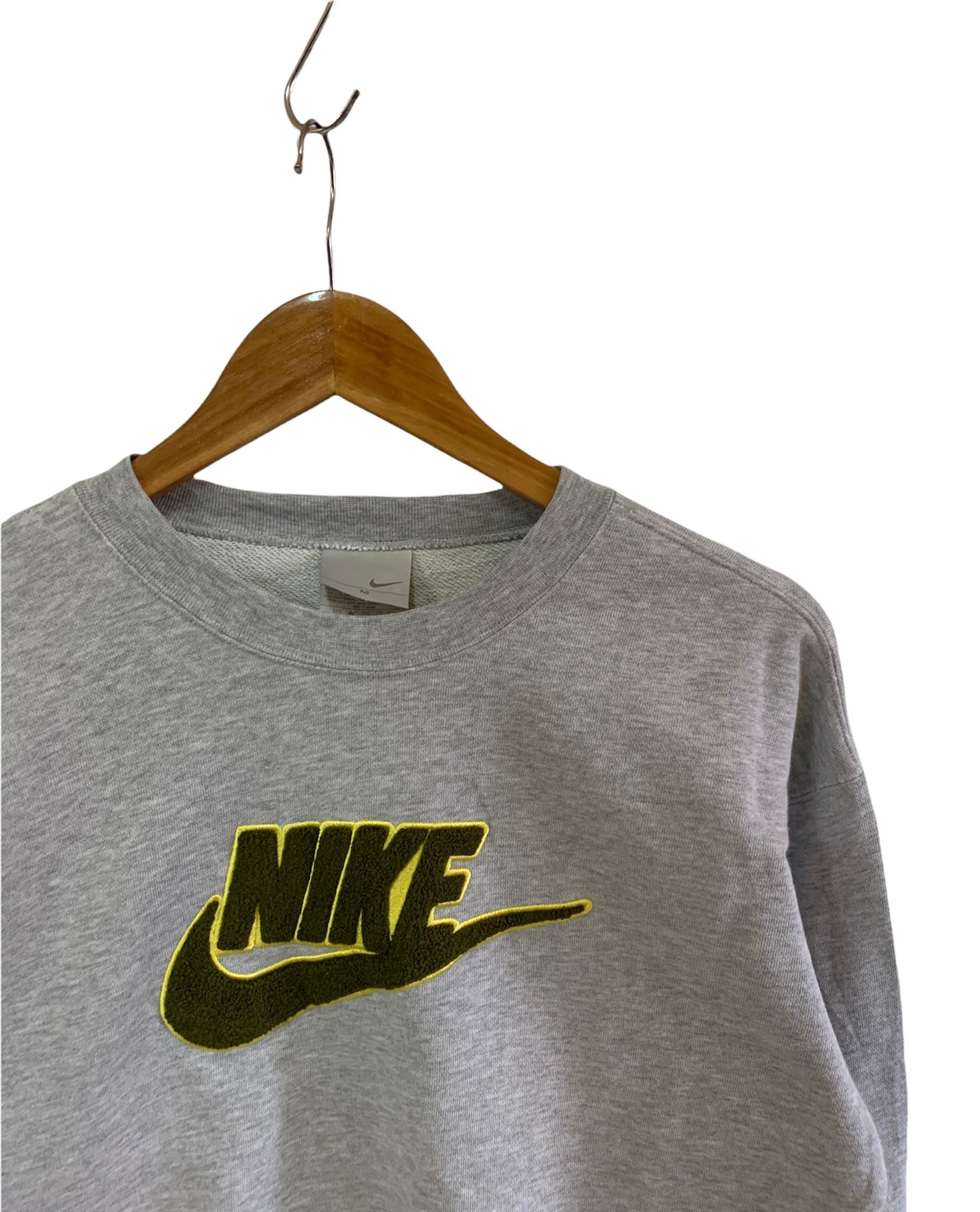 Sudadera nike vintage gran logotipo nike swoosh Etsy Espana