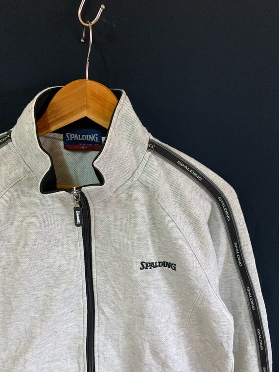 VTG Spalding Sport Quarter Zip Sweater Vintage 90s Colorblocking Style Fashion Mens Size Large L