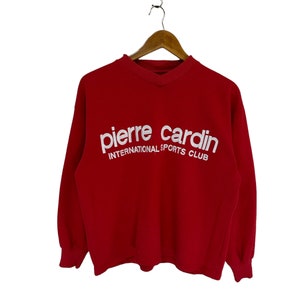 Vintage 90er Jahre Pierre Cardin International Sports Sweatshirt Pullover Pullover