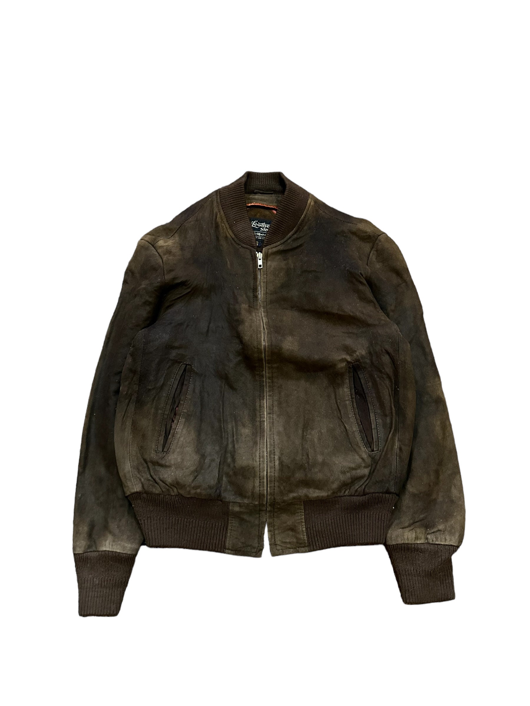 Vintage Japanese Brand Leather Jacket - Etsy