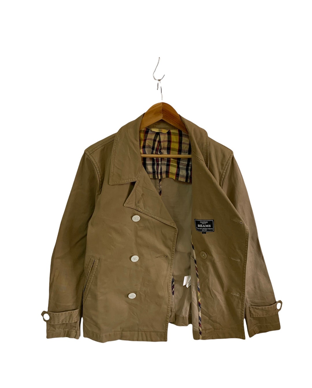 Vintage 90s Beams Jacket Blazzer Rare Design Japanese Brand - Etsy