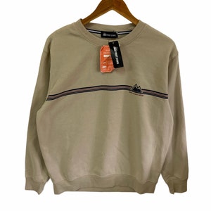 vintage first down jumper pullover with tag small logo large size hiking sweatshirt