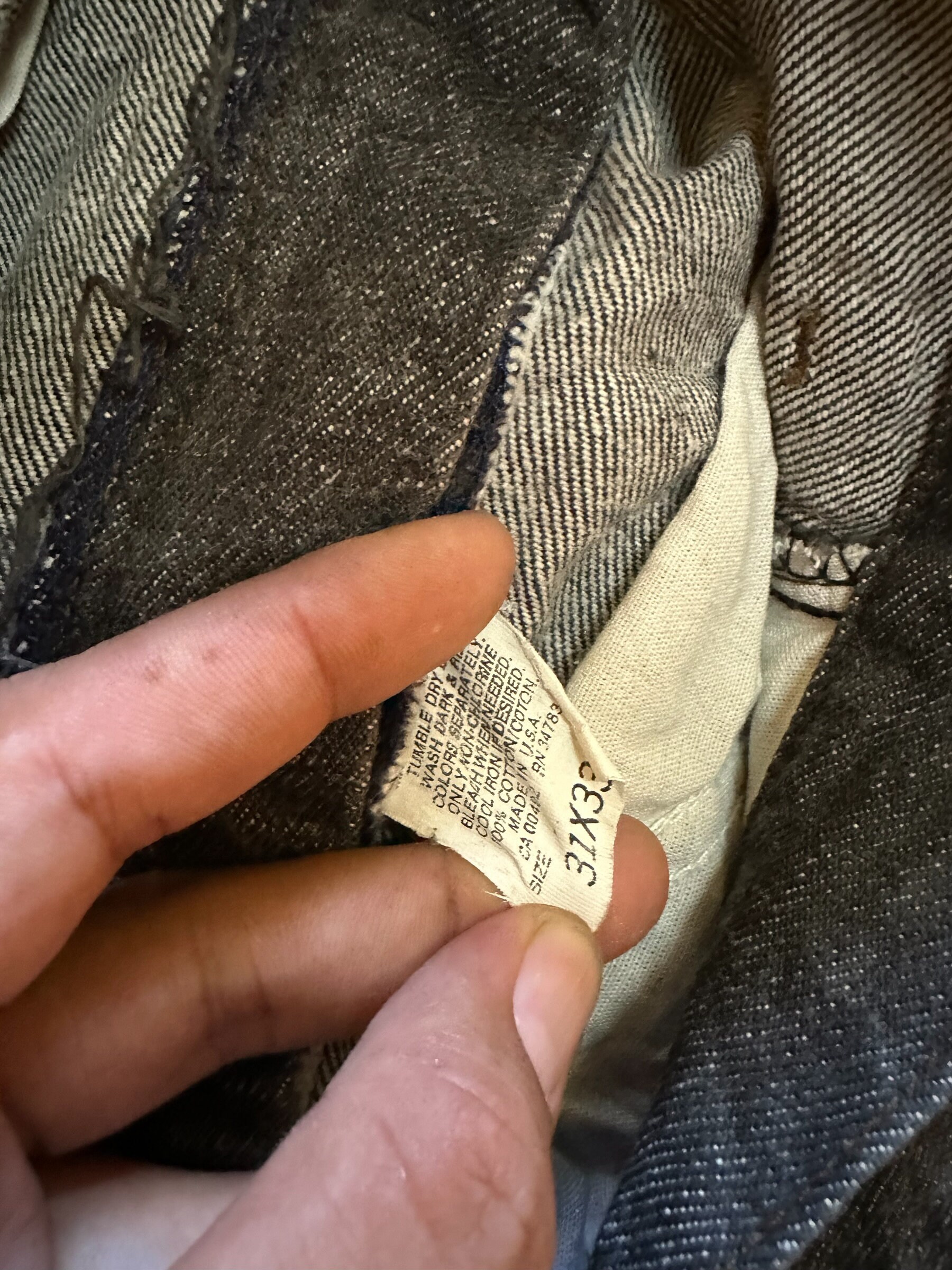 Vintage 90'S Lee sweatpants, made in the USA, men's size XL cotton black type Vintage Second Hand
