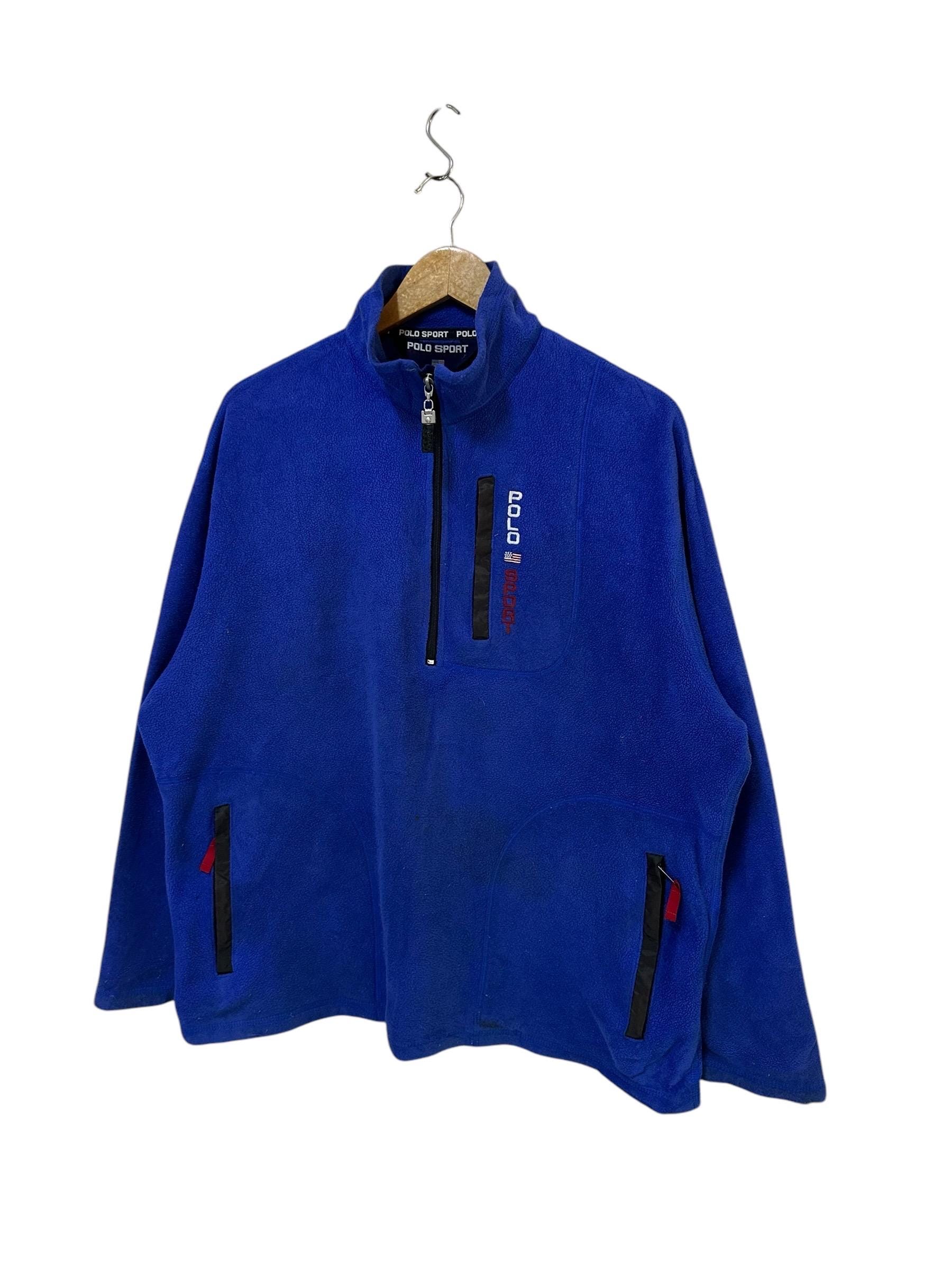 90's Polo Sport swing top halfzip fleece 【公式通販】