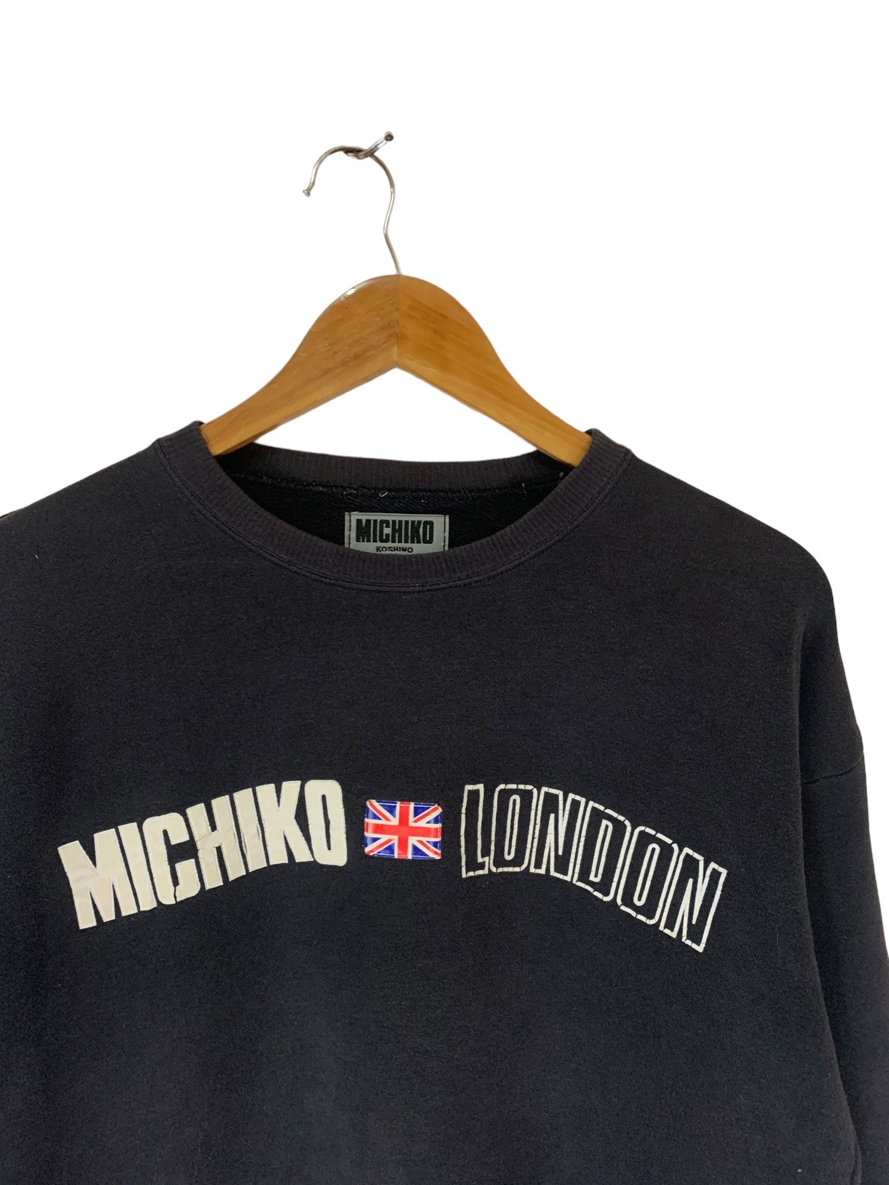90年代のヴィンテージミチコロンドンスウェットシャツ、ビッグロゴ 