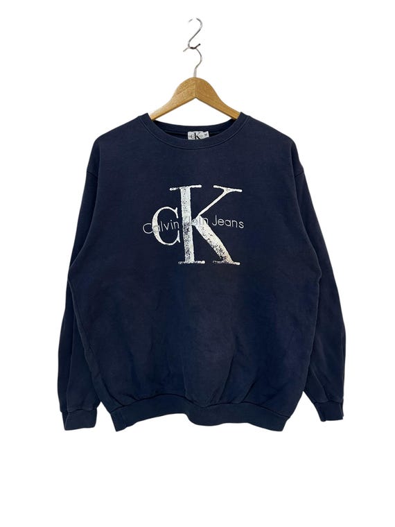 Vintage 90s Calvin Klein Jeans Sweatshirt Big Logo Vintage 90s Calvin Klein Jeans Sweatshirt Big Logo