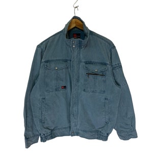 vintage evenriver workwear jacket faded style fashion