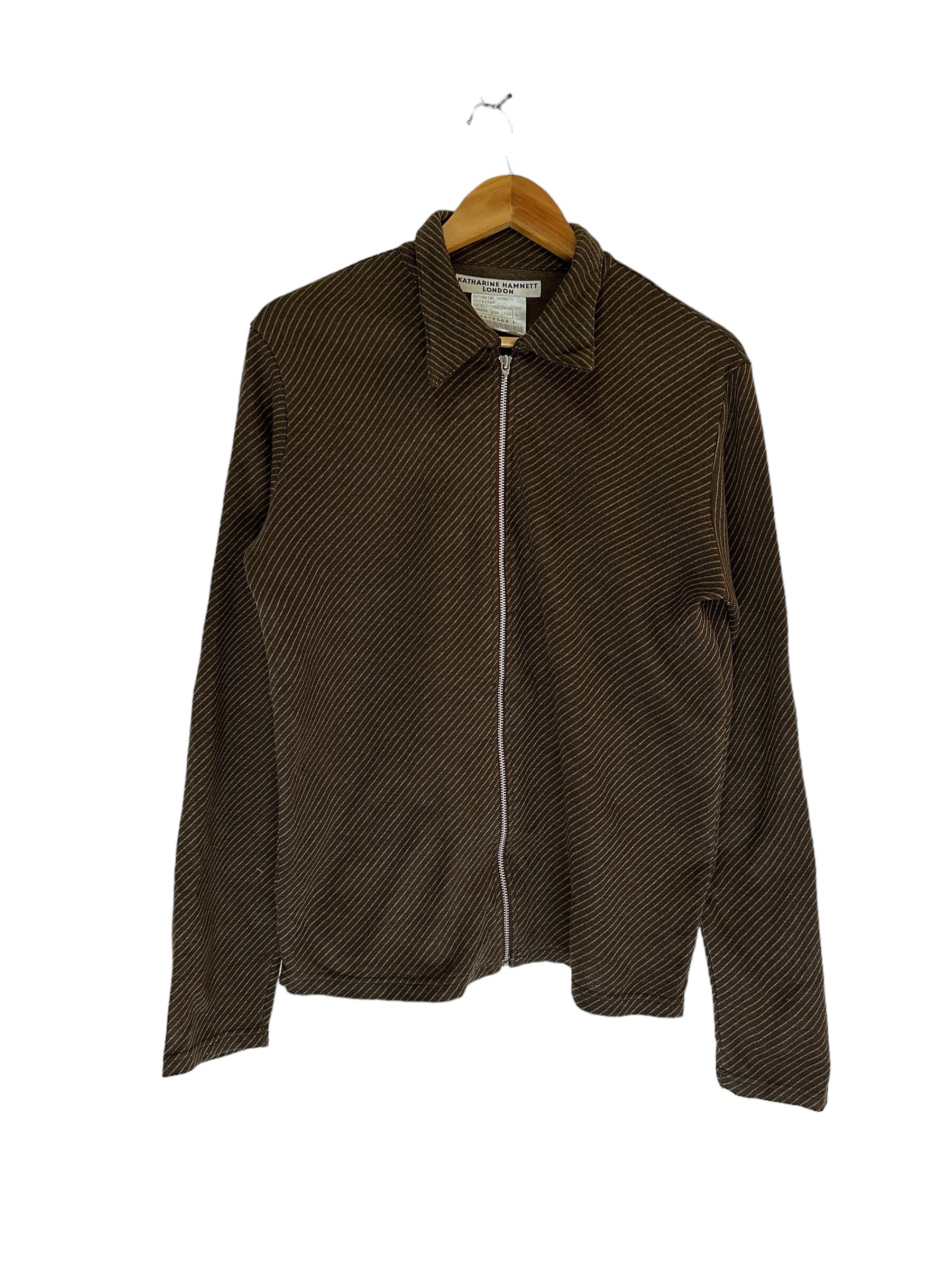ジャケット・アウター 90s Katharine Hamnett London Wool Jacket Vintage 90s Katharine Hamnett London Jacket Fashion Style - Etsy