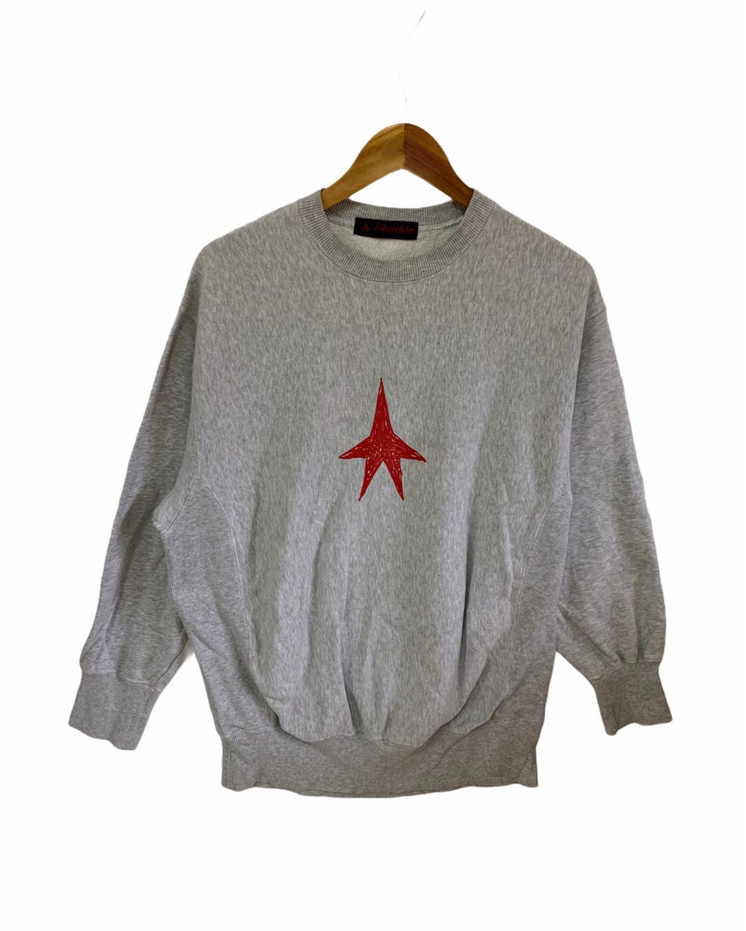 Vintage 90s Sweatshirt Big Logo Jumper Pullover Japan Brand - Etsy