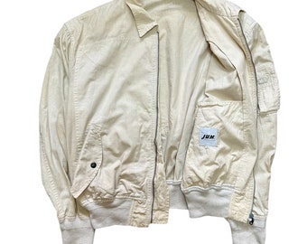 Vintage 90s Jun Men Bomber Jacket Full Zipper - Etsy