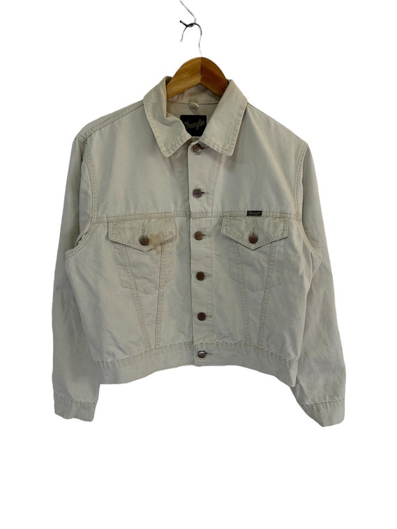 Vintage 90s Wrangler Trucker Denim Jacket Made in Japan - Etsy Israel