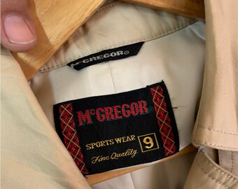 90s♥McGREGOR sports♥ジャケット（M）オレンジベージュ/ゴルフ 90s♥McGREGOR sports♥ジャケット（M）オレンジベージュ/ゴルフ