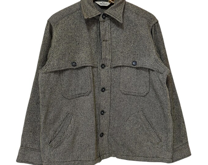 90'S WOOLRICH Striped Pattern Wool Jacket Made in USA Men's M Size Vintage /eaa497567