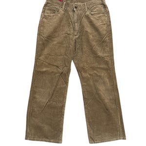 vintage 90s edwin 503 corduroy pants brown american vintage pants style fashion