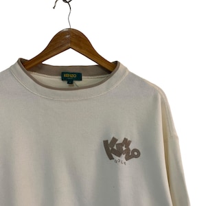 vintage kenzo golf sweatshirt small logo jumper pullover