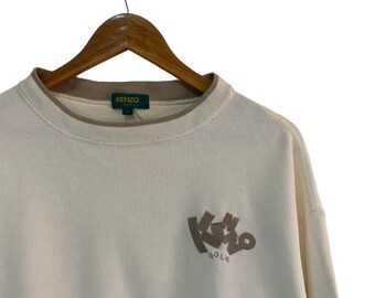 Vintage Kenzo Golf Sweatshirt Embroidery Kenzo Golf Big Logo