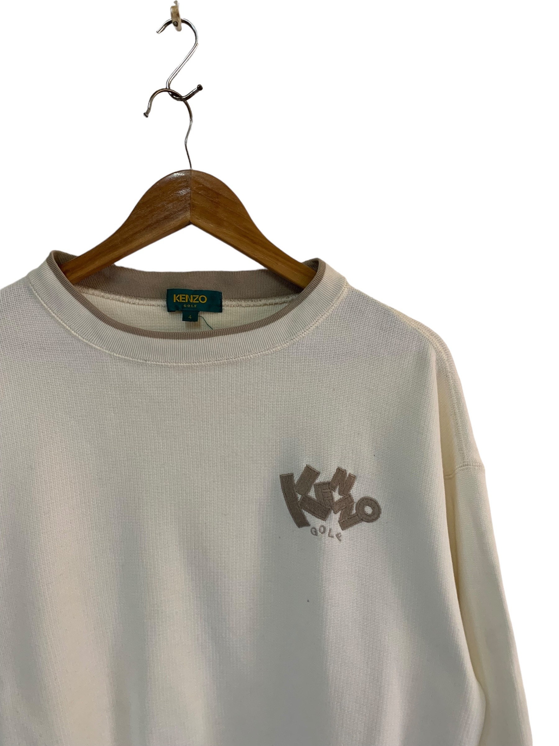 Smeren ader Transistor Vintage Kenzo Golf Sweatshirt Small Logo Jumper Pullover - Etsy