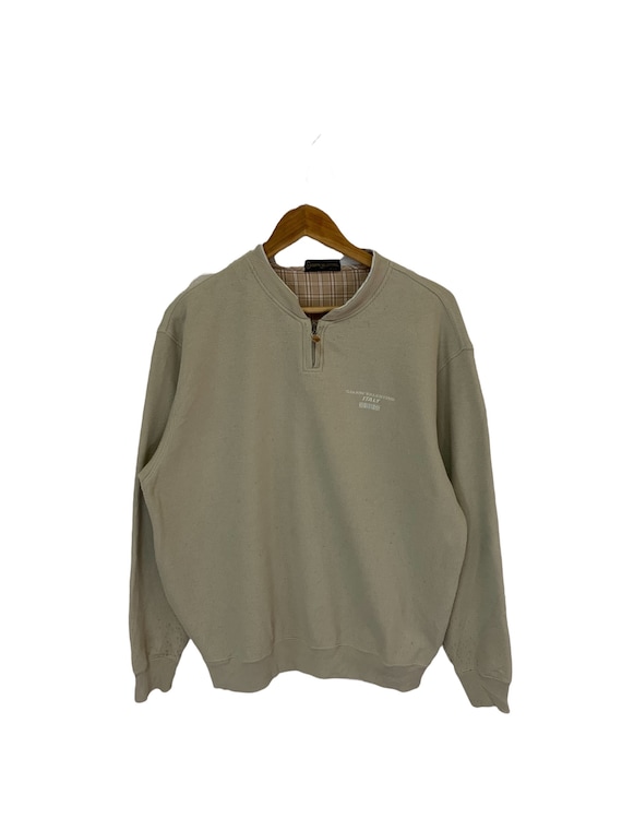 Vintage 90s Gianni Valentino Sweatshirt Spellout Logo Jumper