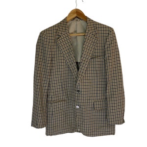 vintage aquascutum casual wear blazers coat made in japan