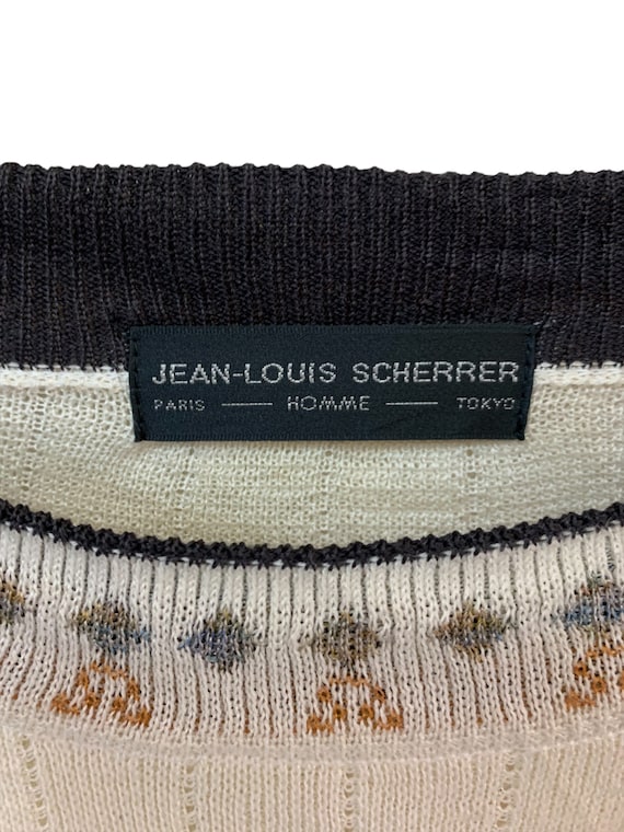 vintage 90s jean louis scherrer sweatshirt jumper… - image 4