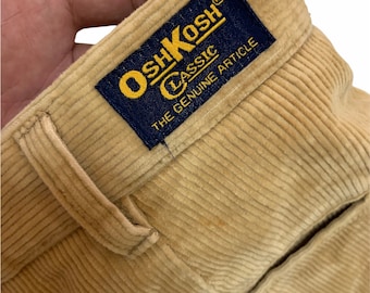 Vintage Oshkosh Mens Corduroy Pants Japanese Brand Baggy Vintage Oshkosh Mens Corduroy Pants Japanese Brand Baggy