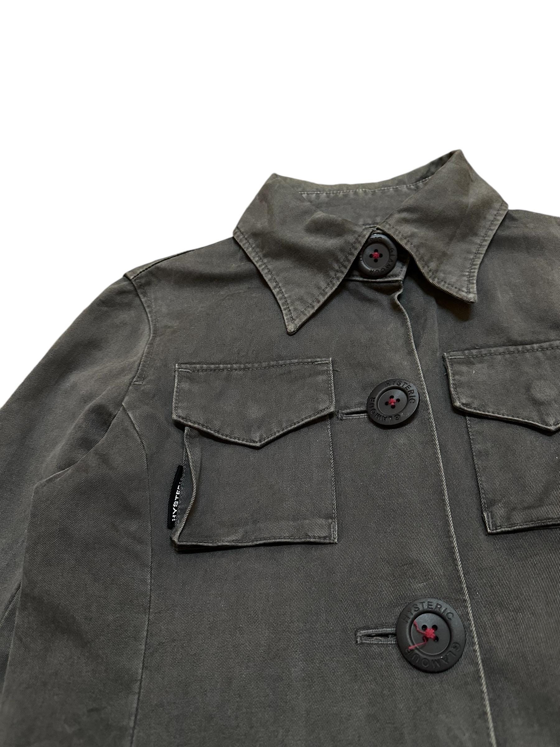 Vintage 90s Hysteric Glamour Military Trench Coat - Etsy