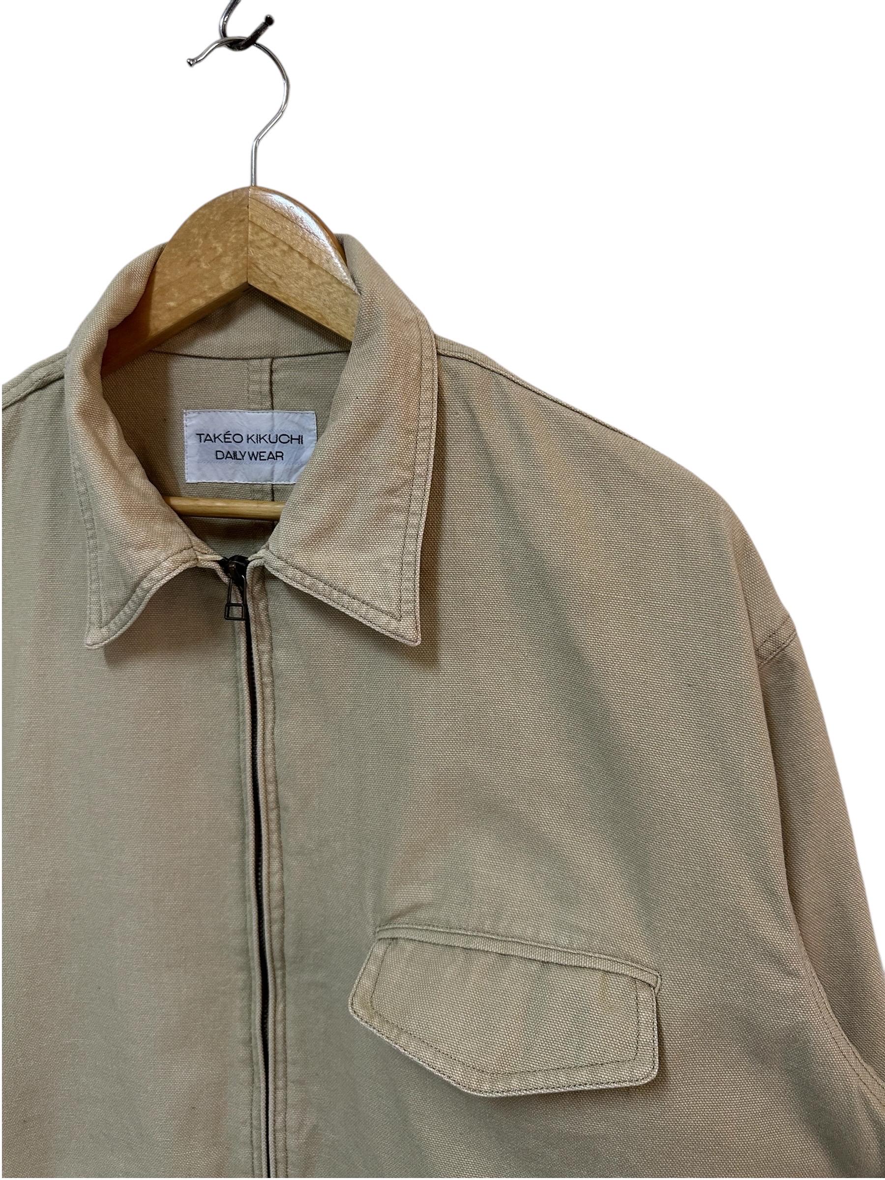 Vintage Takeo Kikuchi Full Zipper Jacket Casual Wear Daily Wear