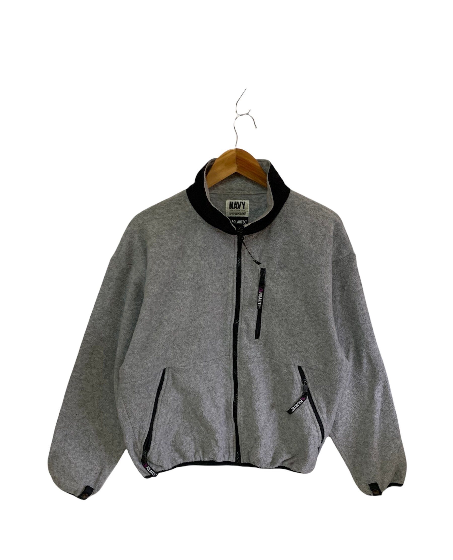 Vintage 90s Fleece Jacket Polartec Full 