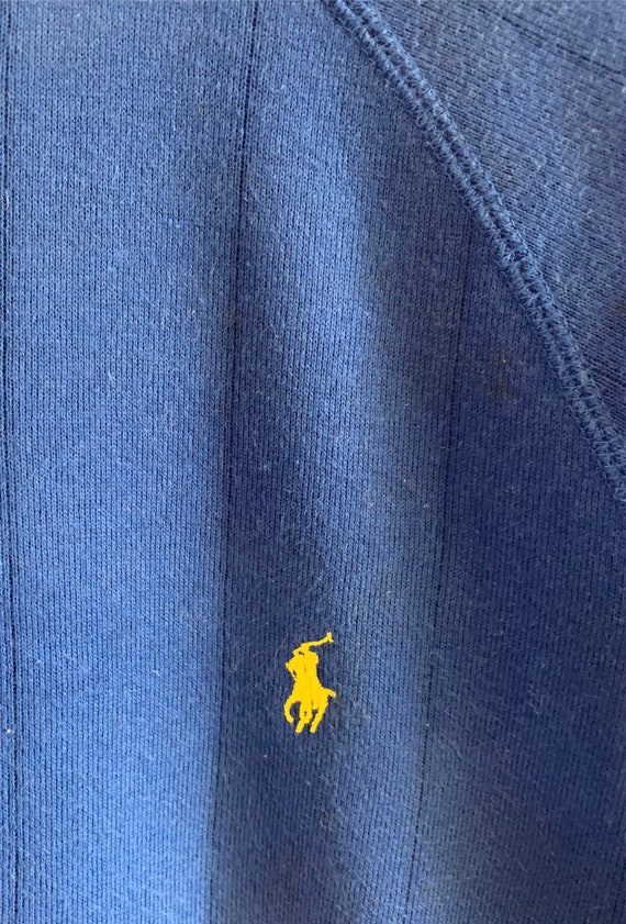 Vintage 90s Polo Ralph Lauren Sweatshirt Short Sleeves Small