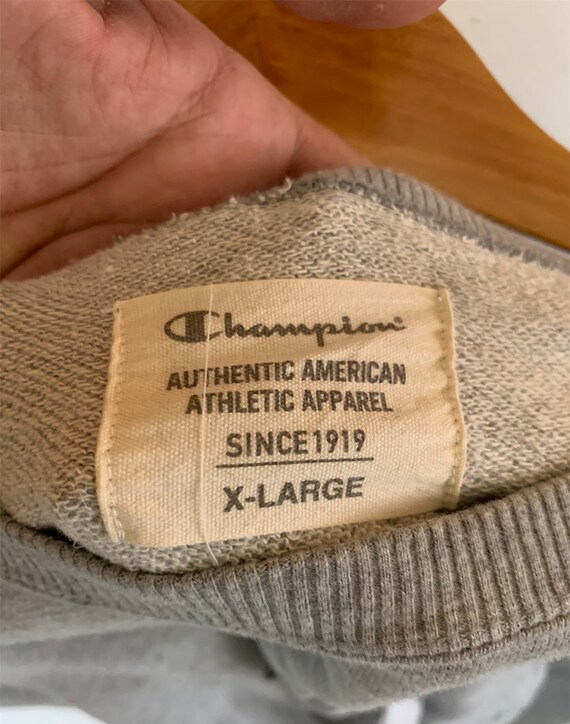 Buy Vintage 90s Champion Sweatshirt Big Logo Jumper Pullover